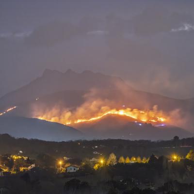 Feu La Rhune21 Fevrier 20252c8a1746 Avec Accentuation Bruit